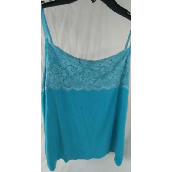 Nine West Women Crop Cami Lace Embellishment Sz L - Picture 7 of 8